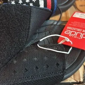Hey Dude | Shoes | New Hey Dude Flag Patriotic Slide Sandals  display picture 1